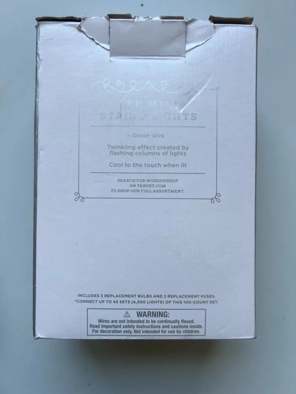 LED MINI STRING LIGHTS WARM WHITE | 20'7½